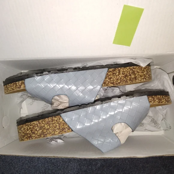 NEW Weeboo Baby Blue Slip On Sandals - Picture 3 of 5